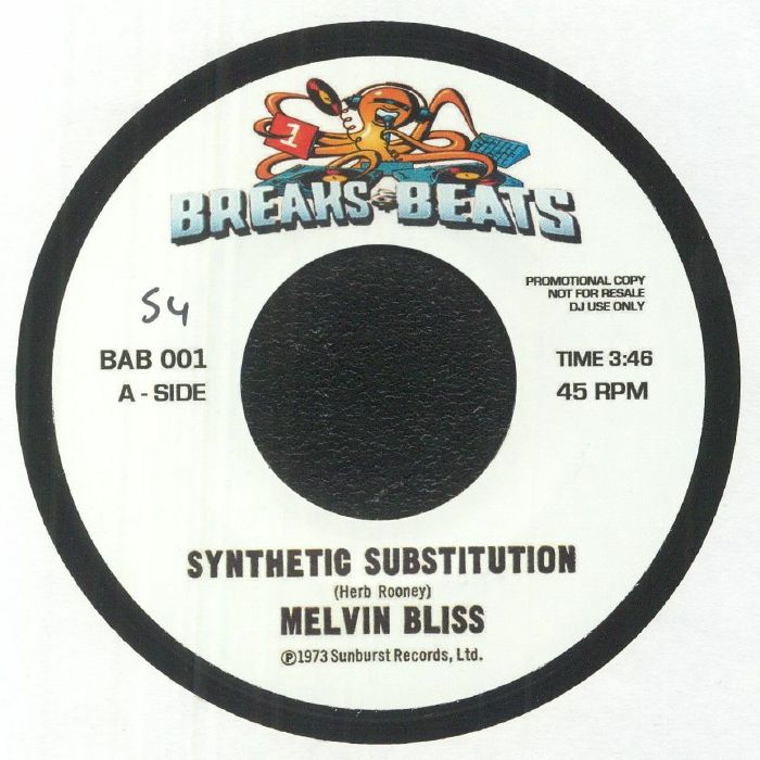 Melvin Bliss / Sweet Daddy Floyd - Synthetic Substitution / I Just