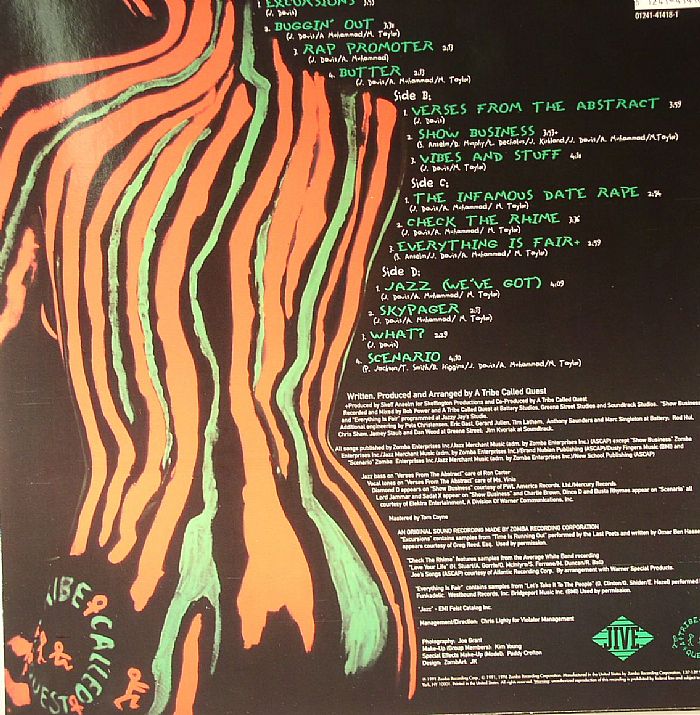 A Tribe Called Quest - The Low End Theory - The Funkadoobian
