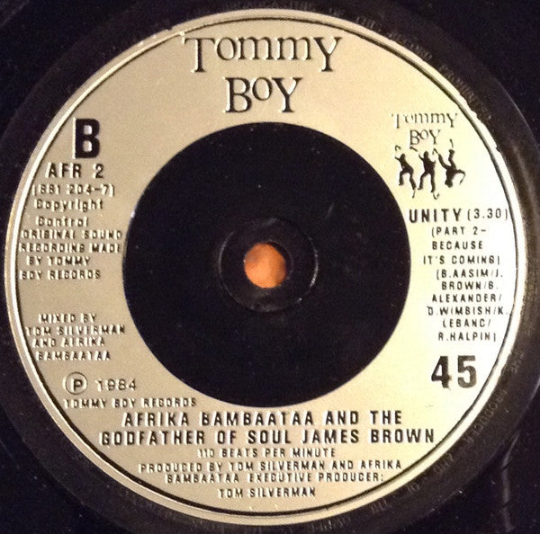 Afrika Bambaataa & James Brown - Unity