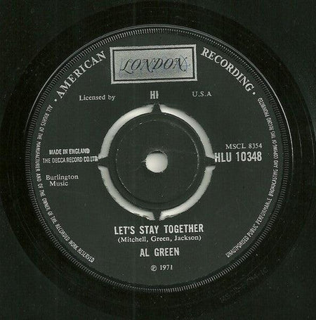 Al Green - Let's Stay Together - The Funkadoobian