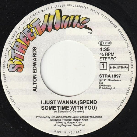 Alton Edwards - I Just Wanna (Spend Some Time With You) - The Funkadoobian