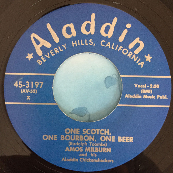 Amos Milburn And His Aladdin Chickenshackers - Chicken Shack / One Scotch One Bourbon One Beer Aladdin - The Funkadoobian