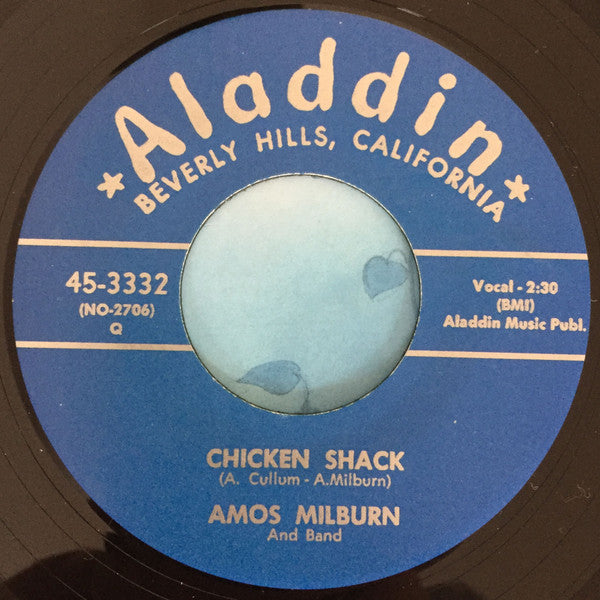 Amos Milburn And His Aladdin Chickenshackers - Chicken Shack / One Scotch One Bourbon One Beer Aladdin - The Funkadoobian
