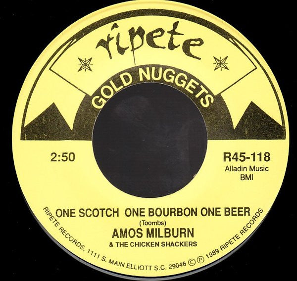 Amos Milburn And His Aladdin Chickenshackers - Chicken Shack / One Scotch One Bourbon One Beer - The Funkadoobian