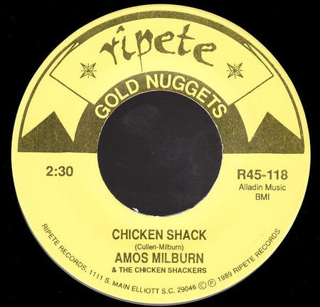Amos Milburn And His Aladdin Chickenshackers - Chicken Shack / One Scotch One Bourbon One Beer - The Funkadoobian