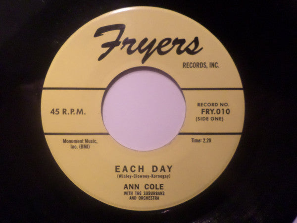 Ann Cole - Each Day / Have Fun - The Funkadoobian