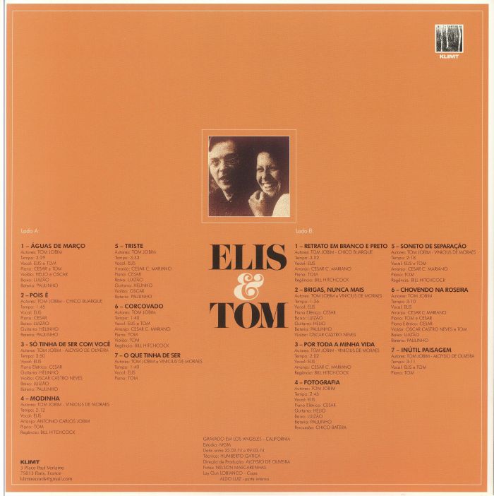 Elis Regina & Antonio Carlos Jobim - Elis & Tom, Vinyl, LP – The