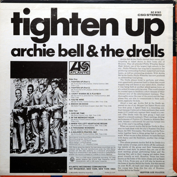 Archie Bell & The Drells - Tighten Up - The Funkadoobian