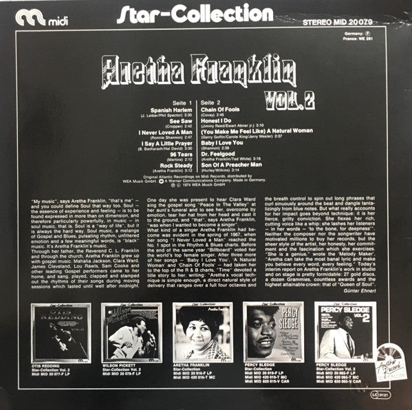 Aretha Franklin - Aretha Franklin Vol. 2 - The Funkadoobian