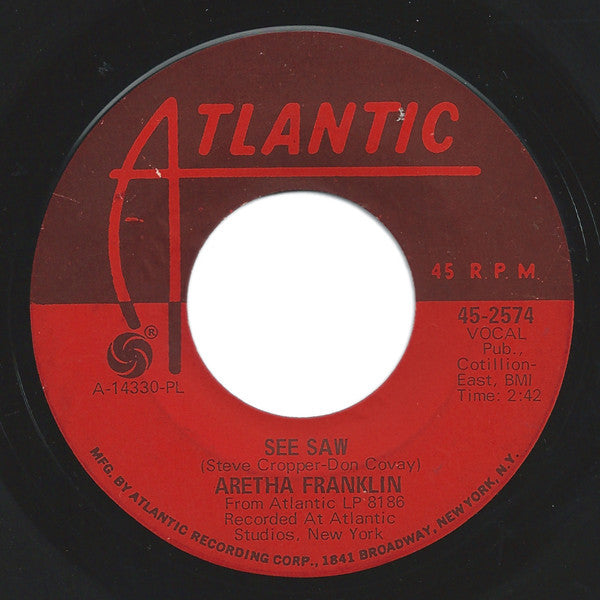 Aretha Franklin - See Saw / My Song - The Funkadoobian