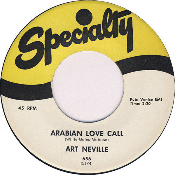 Art Neville - Arabian Love Call / What's Going On - The Funkadoobian