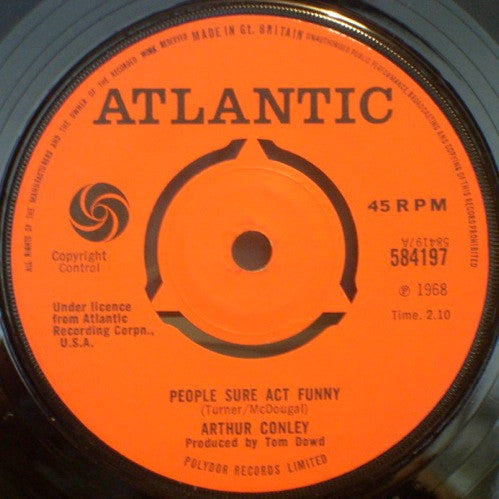 Arthur Conley - People Sure Act Funny - The Funkadoobian