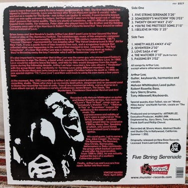 Arthur Lee & Love - Five String Serenade - The Funkadoobian