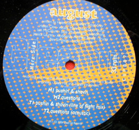 August - Pushin & Shovin - The Funkadoobian