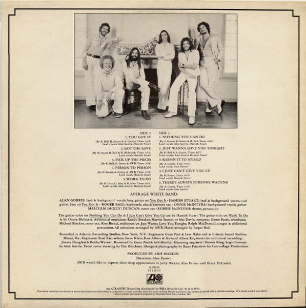 Average White Band - AWB - The Funkadoobian