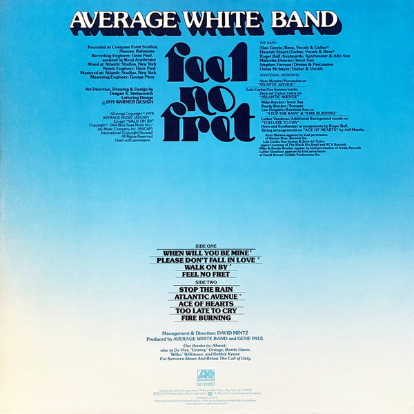 Average White Band - Feel No Fret