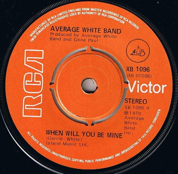 Average White Band - When Will You Be Mine (AWB Cover)