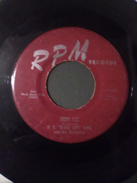 B.B. King Orchestra - I'm Cracking Up Over You / Ruby Lee - The Funkadoobian