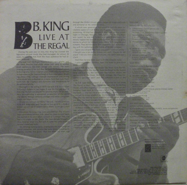 B.B. King - Live At The Regal - The Funkadoobian