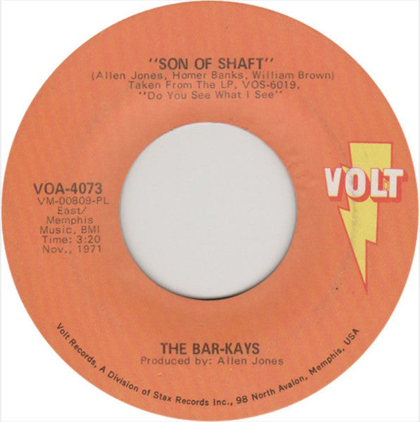 Bar-Kays - Son Of Shaft / Sang And Dance - The Funkadoobian