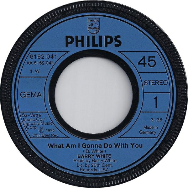 Barry White - What Am I Gonna Do With You - The Funkadoobian
