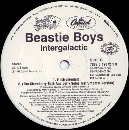 Beastie Boys - Intergalactic - The Funkadoobian