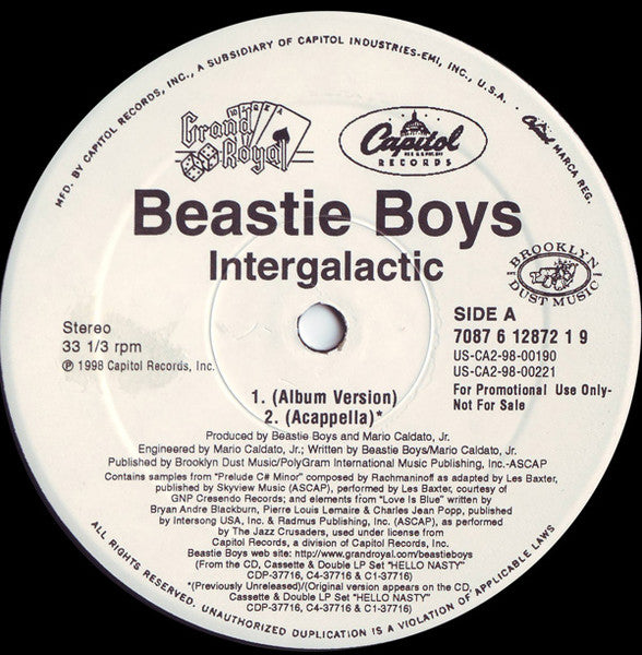 Beastie Boys - Intergalactic - The Funkadoobian