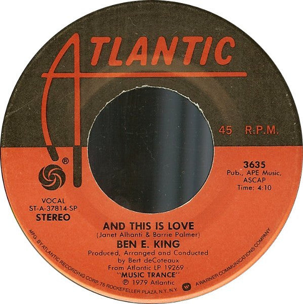 Ben E. King - Music Trance - The Funkadoobian