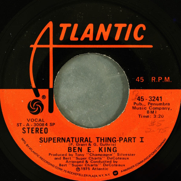 Ben E. King - Supernatural Thing