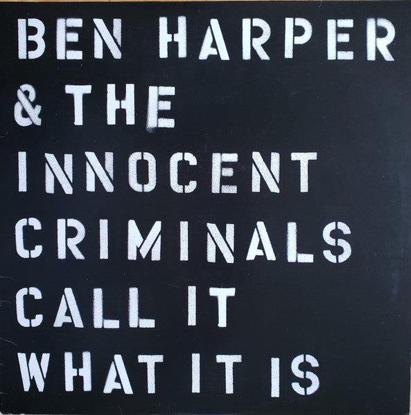Ben Harper & The Innocent Criminals - Call It What It Is, Vinyl