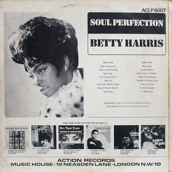 Betty Harris - Soul Perfection - The Funkadoobian
