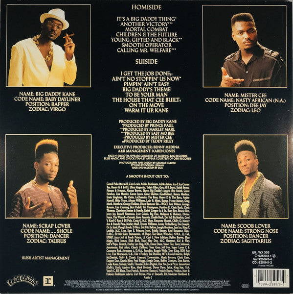 Big Daddy Kane - It's A Big Daddy Thing - The Funkadoobian