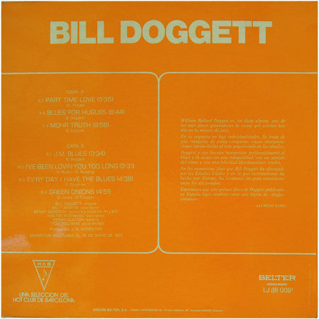 Bill Doggett - Jazz Greatest Names - Bill Doggett - The Funkadoobian