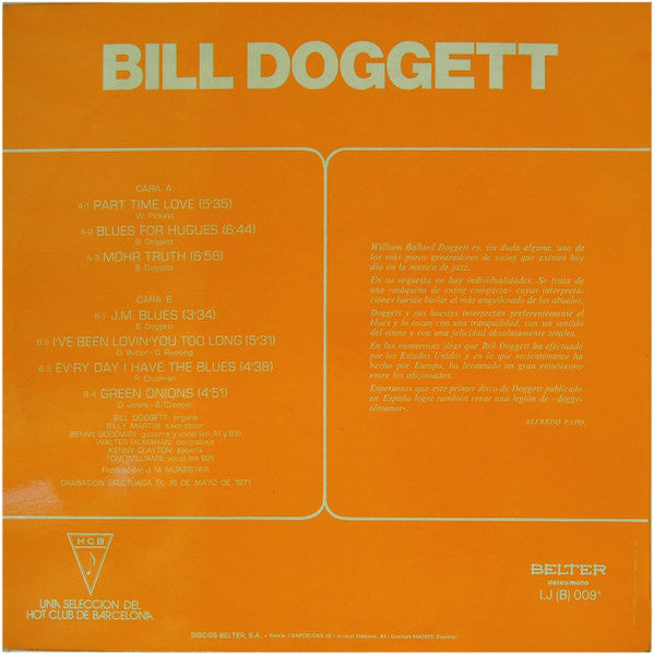 Bill Doggett - Jazz Greatest Names - Bill Doggett - The Funkadoobian