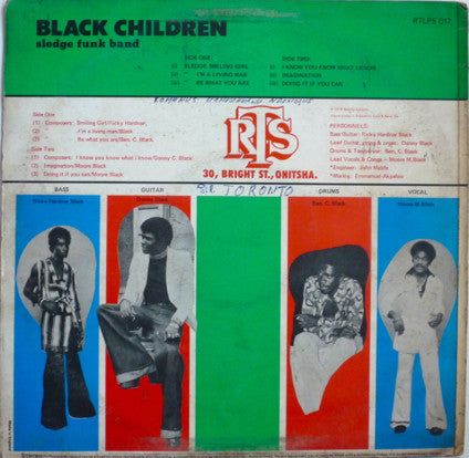 Black Children Sledge Funk Group - Black Children - The Funkadoobian
