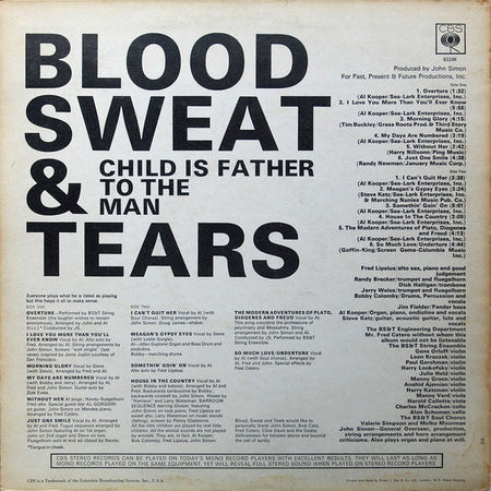 Blood Sweat And Tears - Child Is Father To The Man - The Funkadoobian