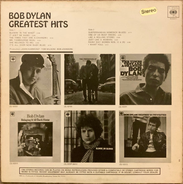 Bob Dylan - Greatest Hits - The Funkadoobian