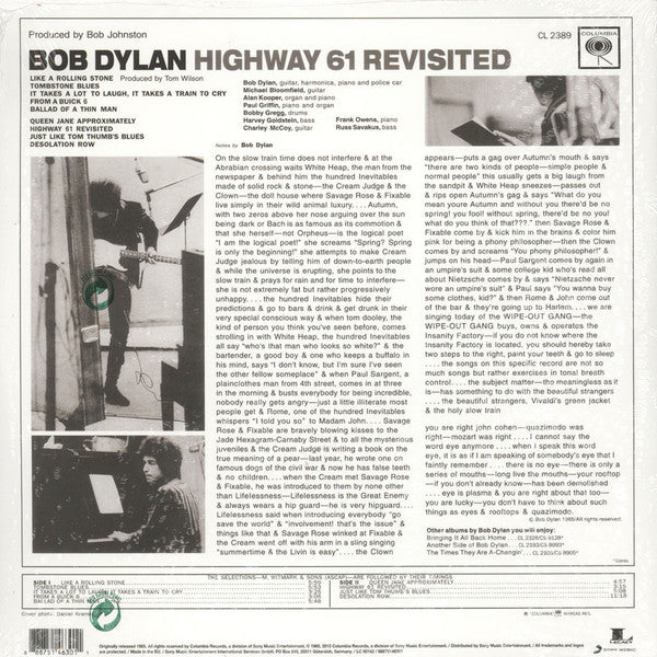 Bob Dylan - Highway 61 Revisited - The Funkadoobian