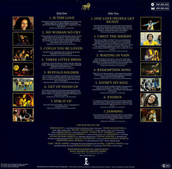 Bob Marley & The Wailers - Legend (The Best Of Bob Marley And The Wailers) - The Funkadoobian