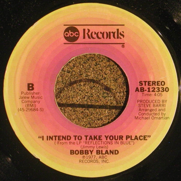 Bobby Bland - Sittin' On A Poor Man's Throne / I Intend To Take Your Place - The Funkadoobian