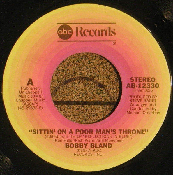 Bobby Bland - Sittin' On A Poor Man's Throne / I Intend To Take Your Place - The Funkadoobian