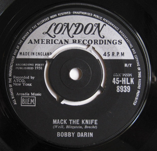 Bobby Darin - Mack The Knife - The Funkadoobian