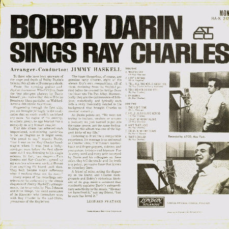 Bobby Darin - Sings Ray Charles - The Funkadoobian