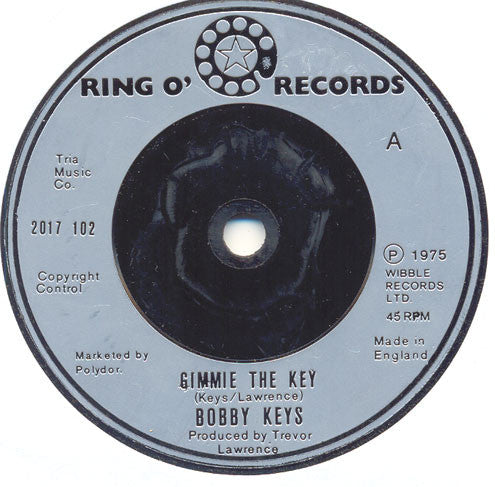 Bobby Keys - Gimmie The Key - The Funkadoobian