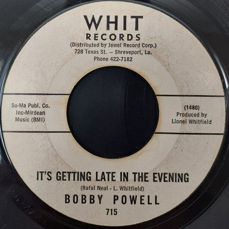 Bobby Powell - It's Getting Late In The Evening / Do Something For Yourself - The Funkadoobian