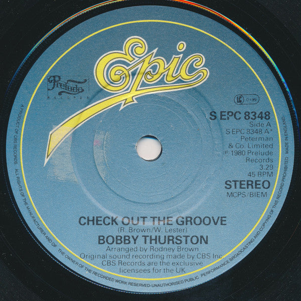 Bobby Thurston - Check Out The Groove - The Funkadoobian