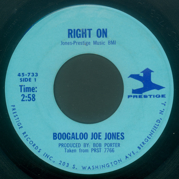 Ivan 'Boogaloo' Joe Jones - Right On / Someday We'll Be Together - The Funkadoobian