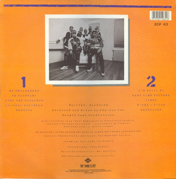 Boogie Down Productions - By All Means Necessary - The Funkadoobian