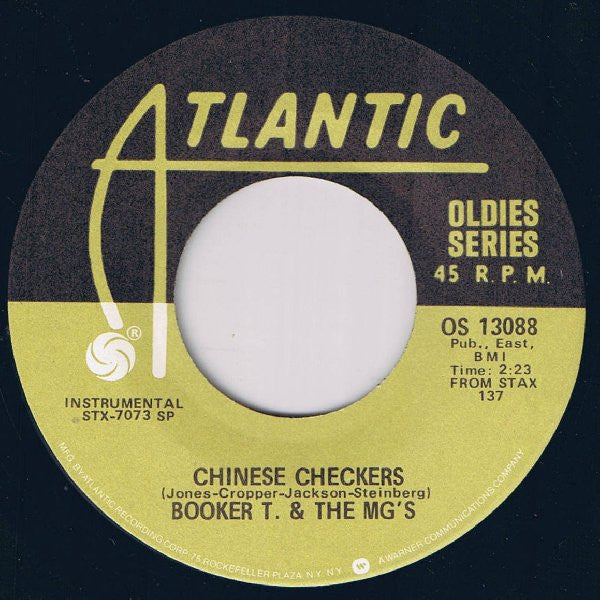 Booker T & The MG's - Green Onions / Chinese Checkers