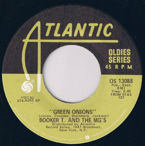 Booker T & The MG's - Green Onions / Chinese Checkers